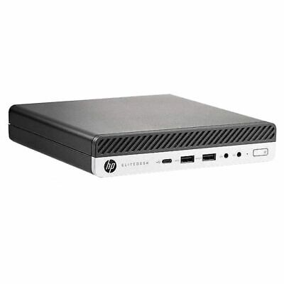 Ordenador HP EliteDesk 800 G3 Mini PC WIFI GRADO B (Intel Core i5 7500T 2.70GHz/8GB/256SSD-NVMe/NO-DVD/W10P) Preinstalado